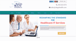 Desktop Screenshot of alegohealth.com